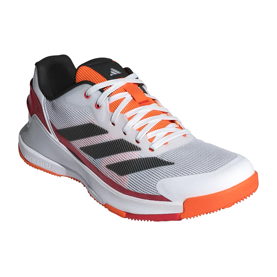 ADIDAS CRAZYQUICK LS Padel M White/Orange SS26 ALE GALAN (Skor)