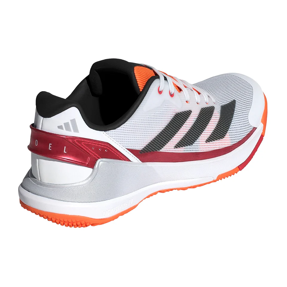 ADIDAS CRAZYQUICK LS Padel M White/Orange SS26 ALE GALAN (Skor)